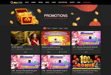 Bonuses at Jiliace casino